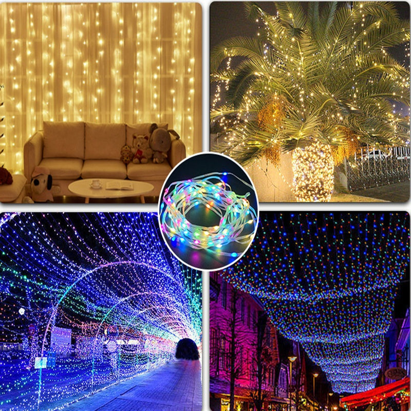 RGB LED rope lights – waterproof color changing string lighting for home and decor