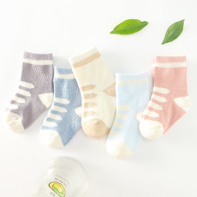 Set of colorful baby socks 