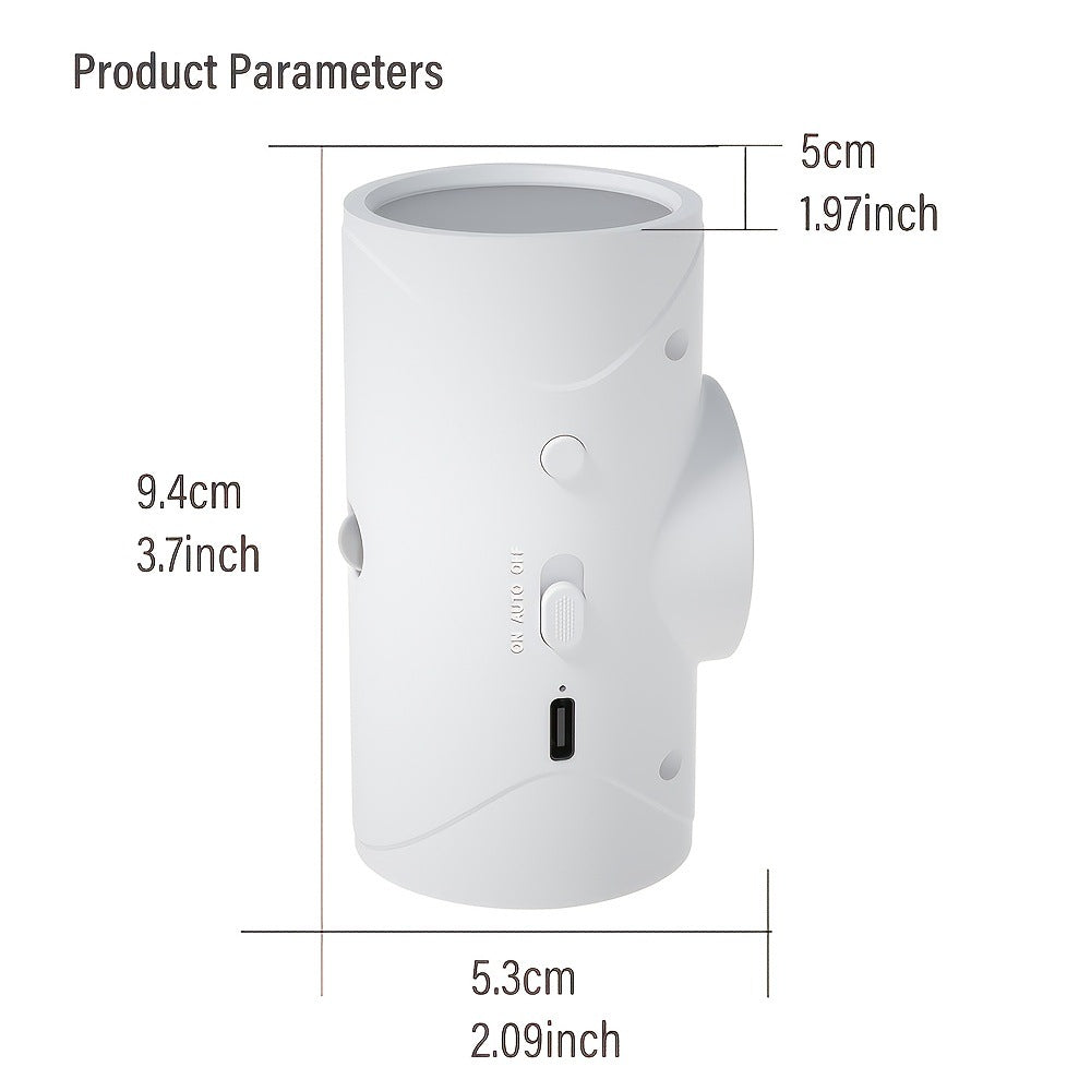 Rechargeable motion sensor LED night light – auto on off home lighting