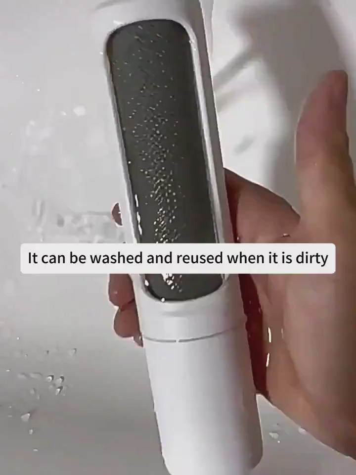 Reusable pet hair remover roller – quick fur and lint cleaning tool
