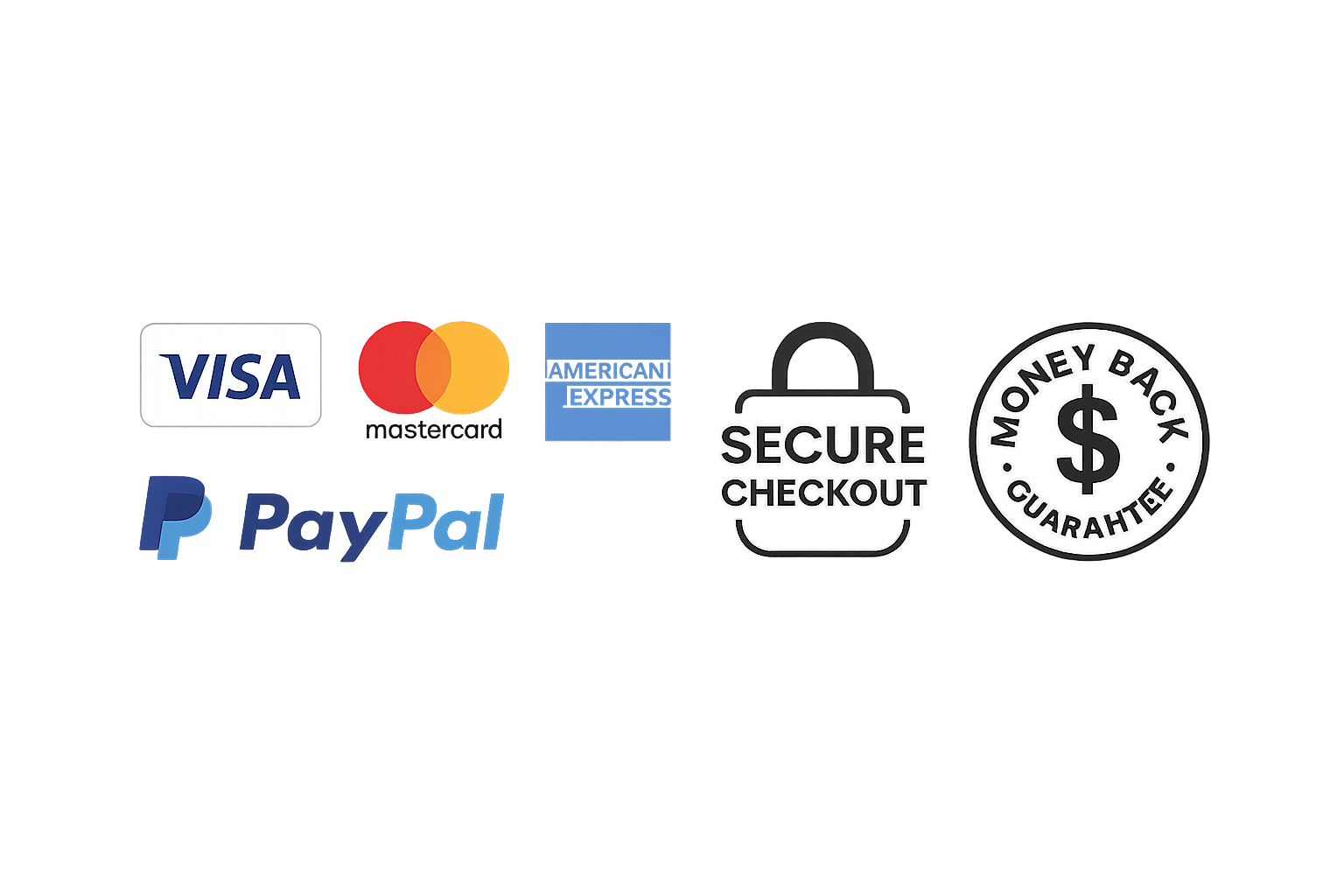 Secure payment badges